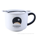 Breakfast Ceramic Coffee Cup for Space stars themed